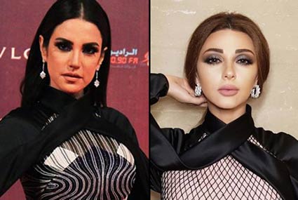 #شرطة_الموضة: لهذا تشابه ما ارتدته درة مع فستان ميريام فارس
