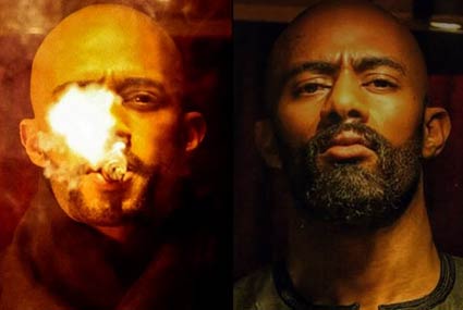 شاهد 6 صور لتوأم محمد رمضان في مسلسل الأسطورة ألبومات