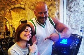 أحمد التهامي ومنة فضالي في &quot;الجيم&quot;