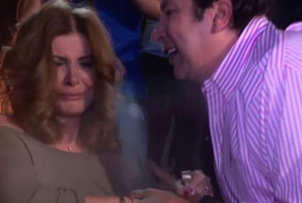 ميرفت أمين تبكي في "هبوط اضطراري"