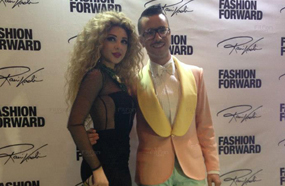 ماريام فارس أكدت أنها فخورة بأزياء رامي قاضي