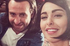 ميس حمدان ونضال الشافعي في كواليس مسلسل &quot;شطرنج&quot;