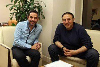 إيهاب طلعت رئيس شركة برومو ميديا ومحمد سمير رئيس شبكة قنوات الحياة