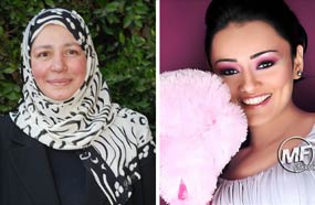 راندا البحيري وعبلة كامل