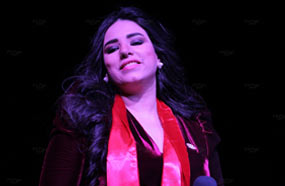 مروة خلال الحفل