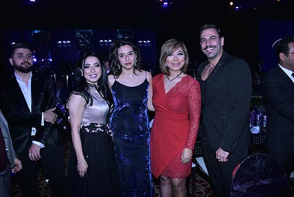 نيكولا معوض ولميس الحديدي وسارة عبد الرحمن وسهير جودة