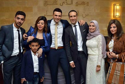 عقد قران شقيق المطرب محمد نور