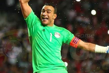 الحضري يرقص احتفالا بالفوز