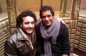 محمد رحيم مع &quot;الملك&quot; محمد منير