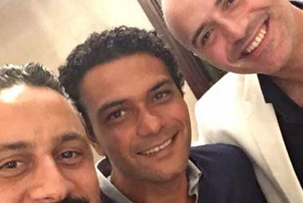 آسر ياسين وحازم سمير