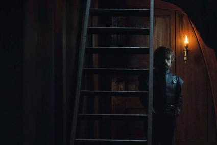 "تيريون لانستر" بائس في الحلقة الأخيرة