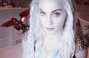 مادونا ترتدي ملابس بطلة &quot;Game of Thrones&quot;