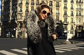 ميريام فارس تتجول في باريس