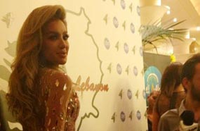 مايا دياب حصلت على تكريم كأفضل فنانة ترفيهية في جوائز "من أجل لبنان"