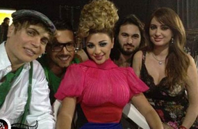 ميريام في كواليس تصوير الإعلان الجديد