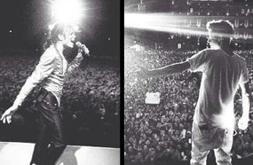 جستين بيبر ومايكل جاكسون