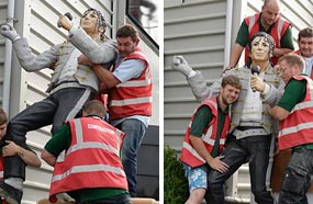 تمثال &quot;جاكو&quot; يغادر فولام