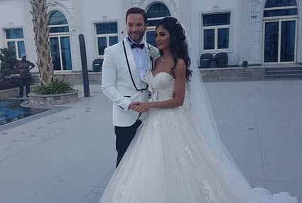 تامر شلتوت وعروسه