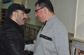 عمرو الليثي يبكي أبيه مع أحمد السقا 