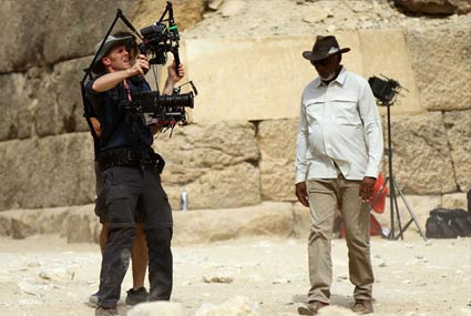 مورجان فريمان في كواليس The story of god