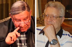 مرتضى منصور ومفيد فوزي 