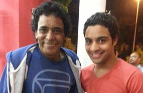 أحمد جمال مع محمد منير