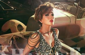 منى زكي بإطلالتها الجديدة