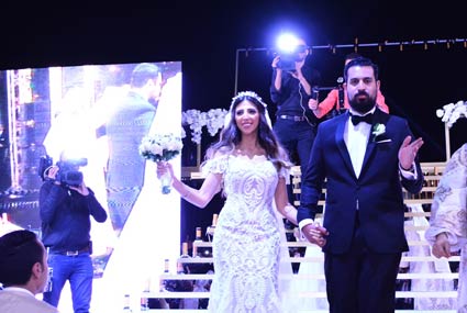 حفل زفاف ابنة رجل الأعمال إيهاب طلعت