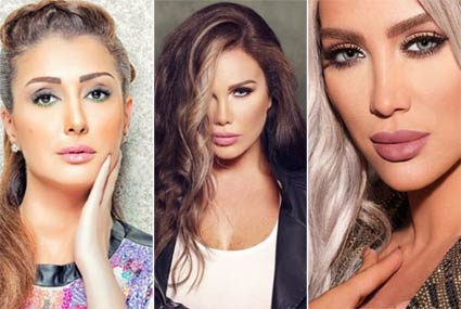 مايا دياب ونيكول سابا وغادة عبد الرازق 