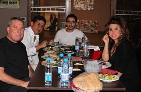 صورة للفريق أثناء التجمع