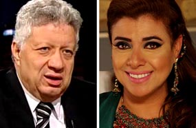 نشوى مصطفى ومرتضى منصور