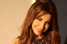 نانسي عجرم من موقع التصوير