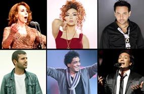 هؤلاء المطربون غنوا للمطر