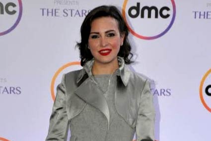 ريهام عبد الغفور بإطلالة مميزة في حفل إطلاق dmc