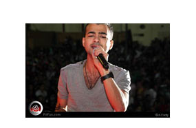 هيثم شاكر في الحفل