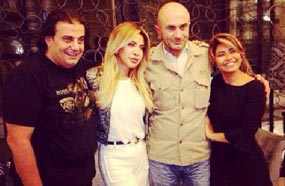 شيرين وطوني قهوجي ونوال الزغبي وسمير صفير