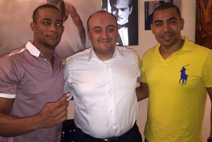 محمد رمضان وعلاء الكحكي