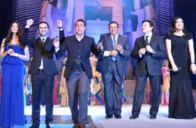 نجوم اوبريت حبيبي يا وطن