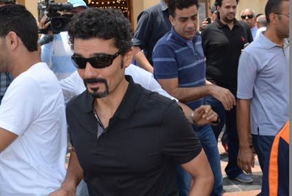 خالد النبوي بين المودعين