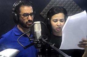 إيمي سمير غانم تقرأ دورها مع حلمي في مسلسل "جرى إيه يا عمر"