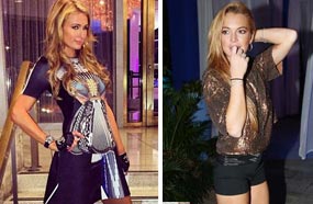 باريس هيلتون تتوعد بالانتقام من لينزي لوهان