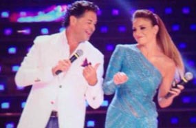 راغب علامة عم هيلدا خليفة في افتتاح &quot;ستار أكاديمي&quot; العاشر