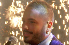 رامي في لقطة من السهرة