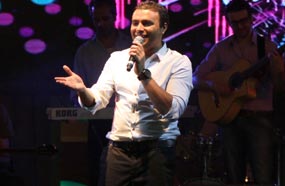 رامي صبري في الحفل
