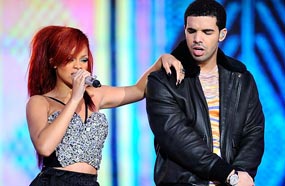 ريانا مع دريك 