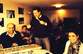 راغب علامة يتابع البروفات