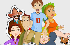 شخصيات مسلسل رمضونا 