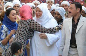 راندا البحيري مع عبلة كامل في مشهد رئيسي من &quot;سلسال الدم 2&quot;