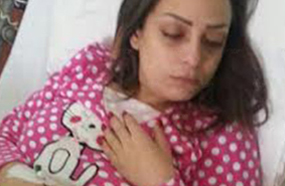 ريم البارودي داخل المستشفى