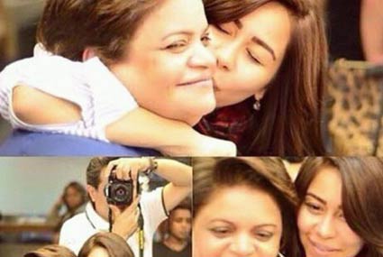 الفنانة شيرين عبد الوهاب نشرت صورة مع والدتها وكتبت لها: "كل سنة وإنتي طيبة يا أمي وربنا مايحرمني من التراب اللي بتمشي عليه ويخليكي وتفرحي ببناتي وهما بيكبروا وربنا مايحرم حد من أمه أبداً"